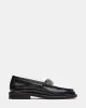 MADISON BLACK/WHITE LEATHER sold by Steve Madden