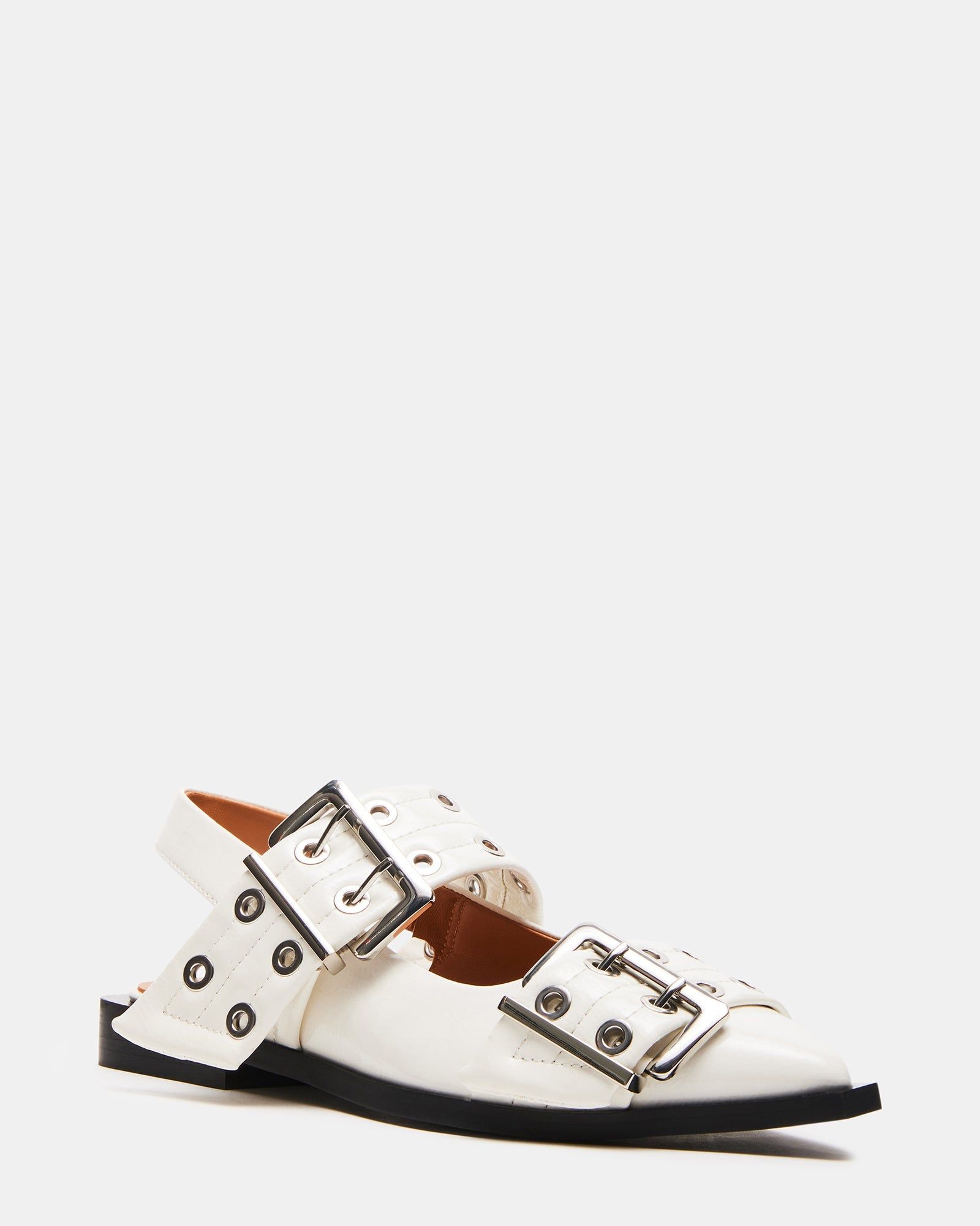 GRAYA WHITE PATENT - SM REBOOTED sold by Steve Madden product image thumbnail 3