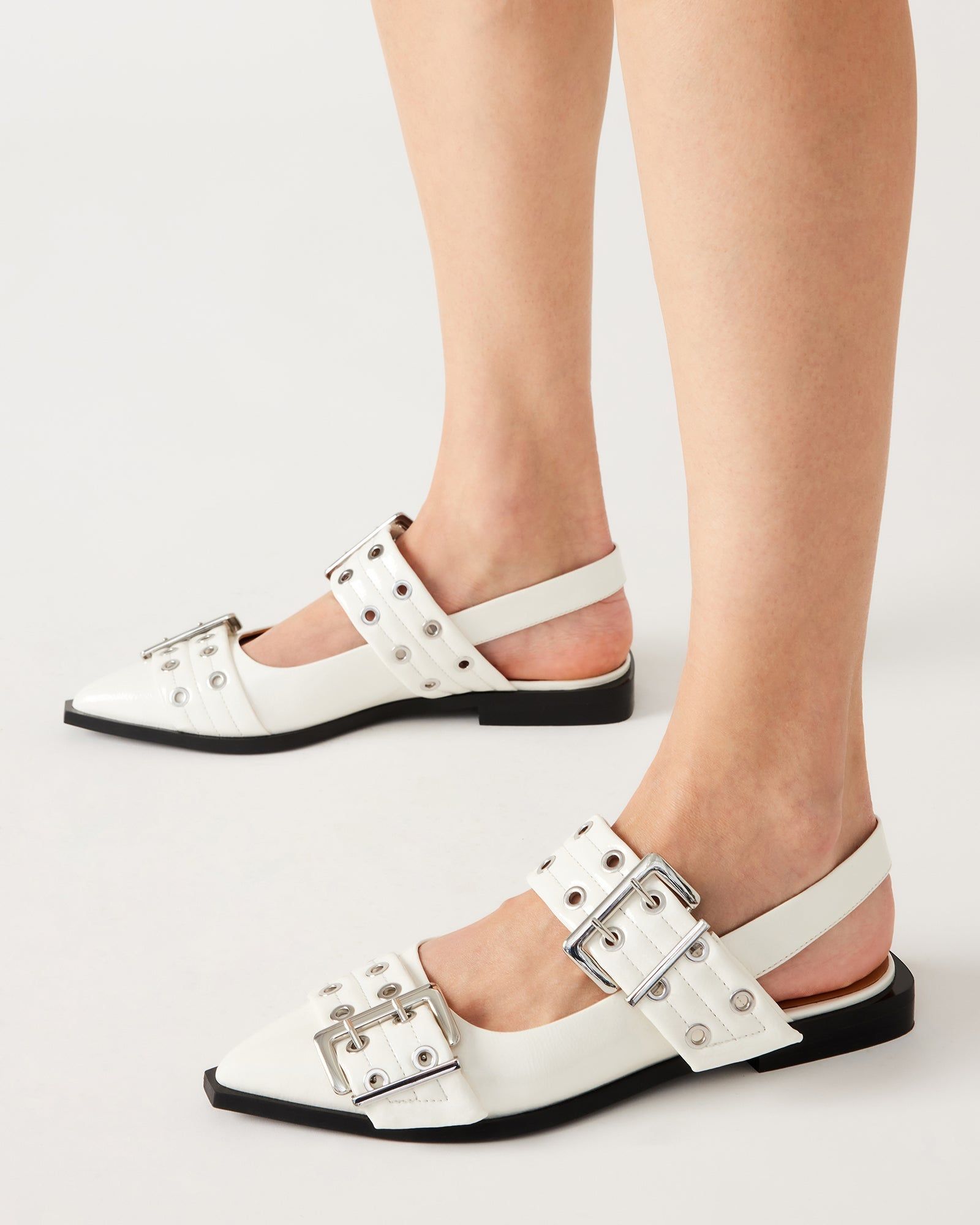 GRAYA WHITE PATENT - SM REBOOTED sold by Steve Madden product image thumbnail 2