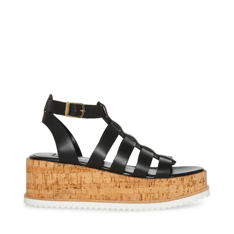 KAYDEE BLACK LEATHER sold by Steve Madden