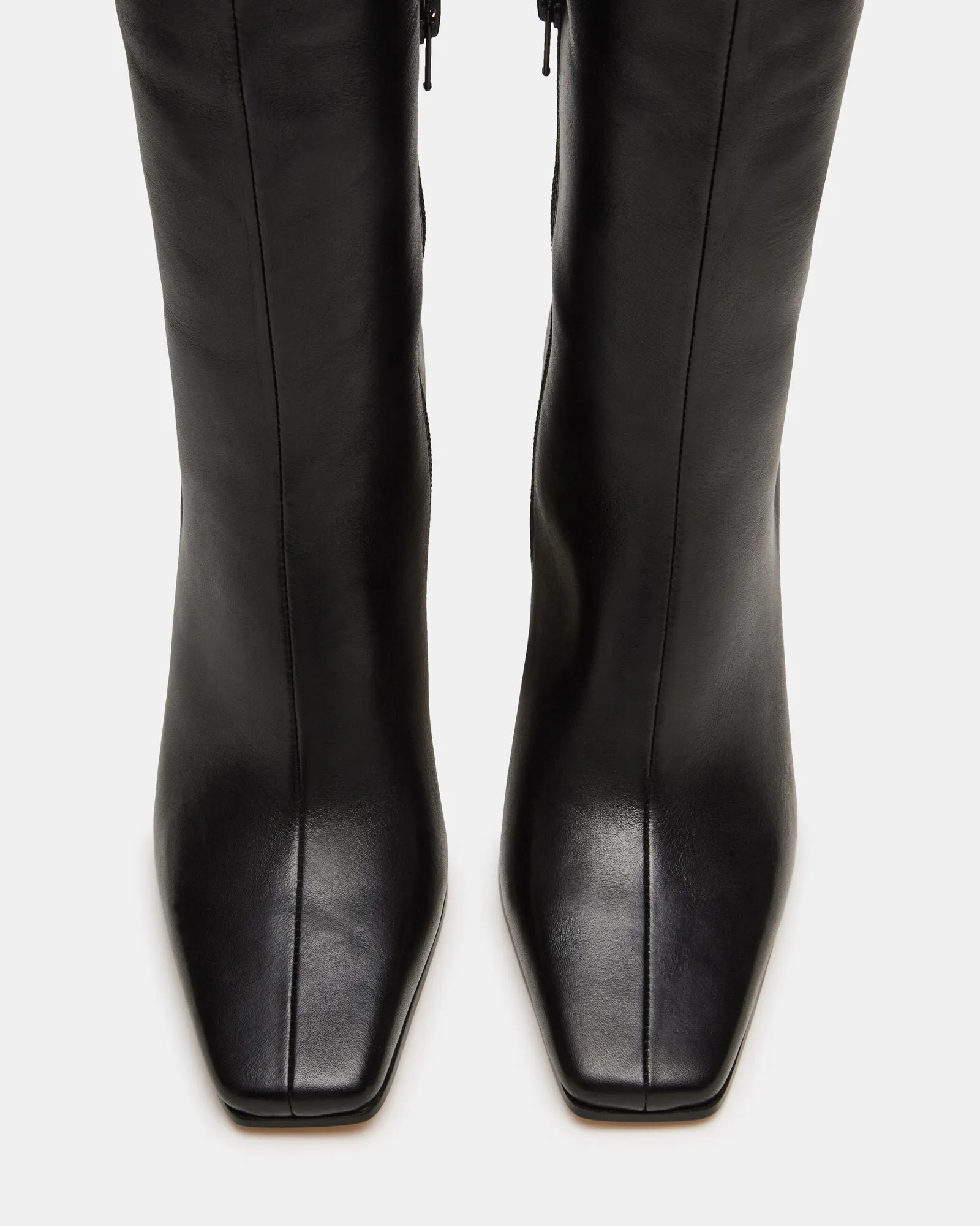 LIZETTE BLACK LEATHER WIDE CALF sold by Steve Madden product image thumbnail 5