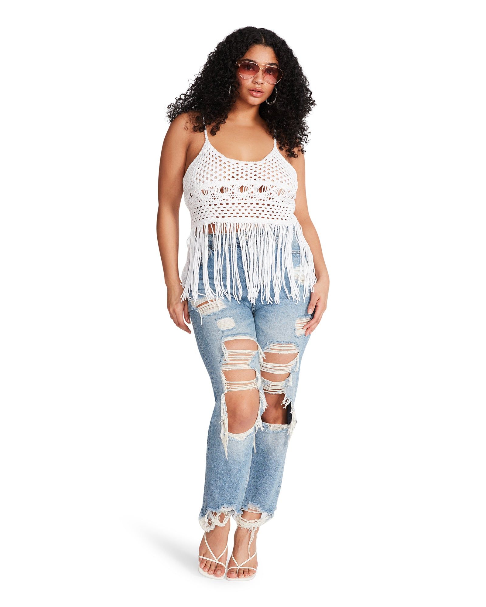 RIA TOP WHITE sold by Steve Madden product image thumbnail 7