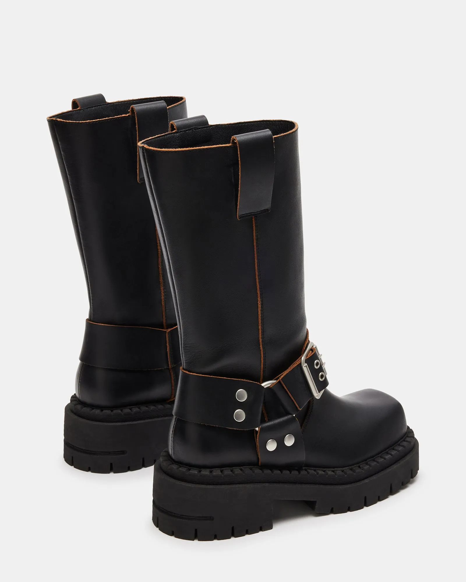 ROCKLEIGH BLACK LEATHER sold by Steve Madden product image thumbnail 5