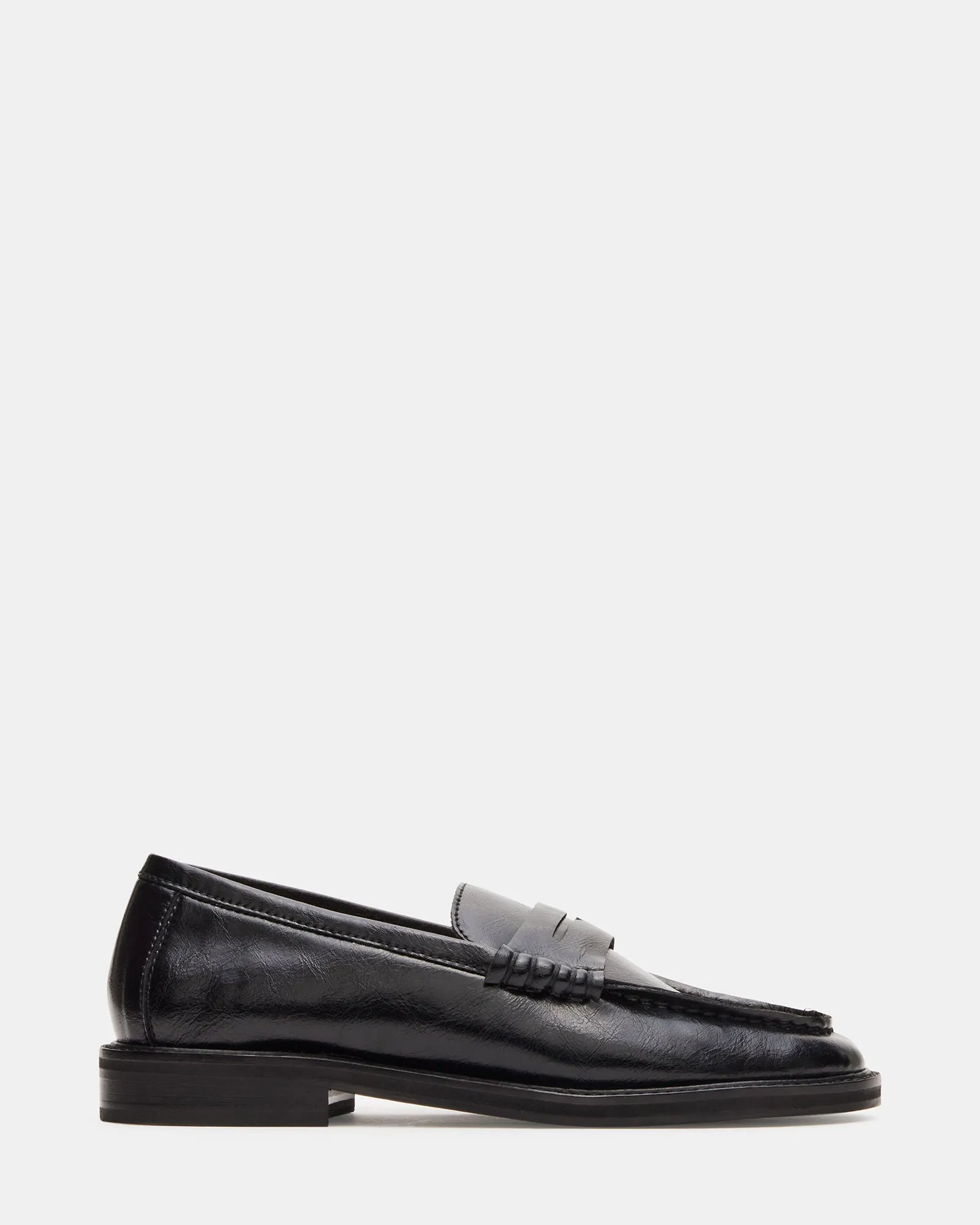 MADISON BLACK LEATHER sold by Steve Madden