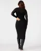 VIVIENNE DRESS BLACK sold by Steve Madden