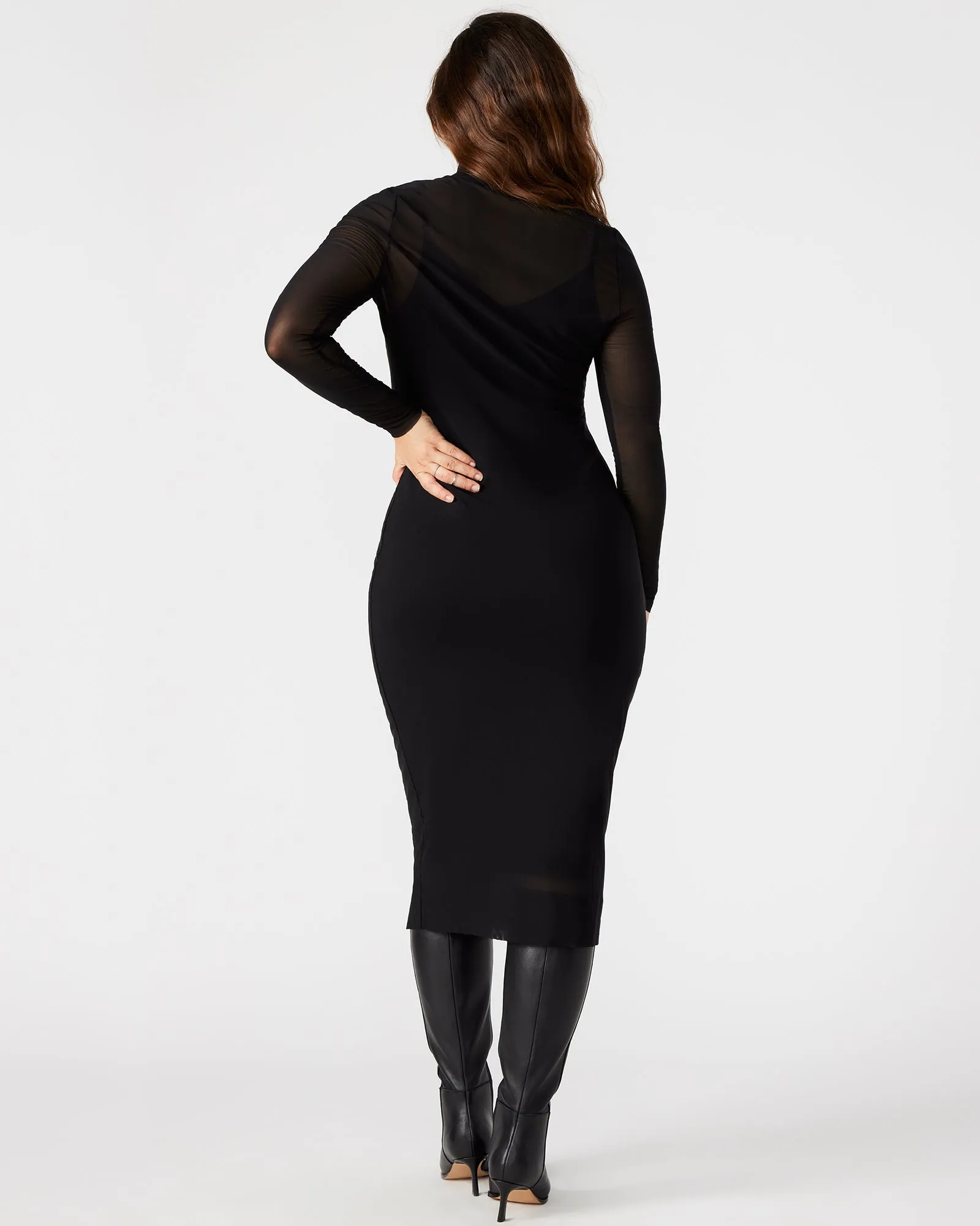 VIVIENNE DRESS BLACK sold by Steve Madden product image thumbnail 4