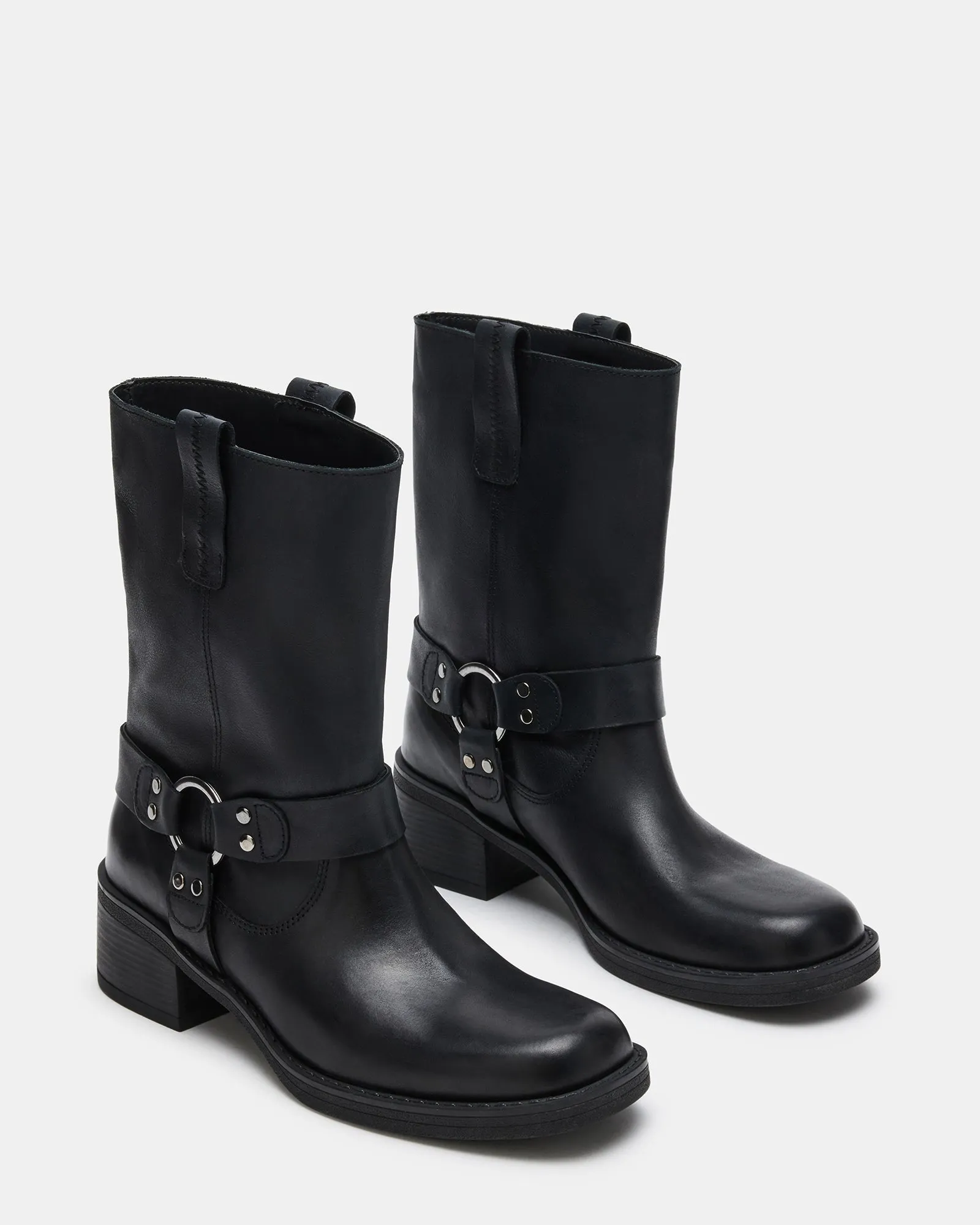 SPARROW BLACK LEATHER sold by Steve Madden product image thumbnail 2