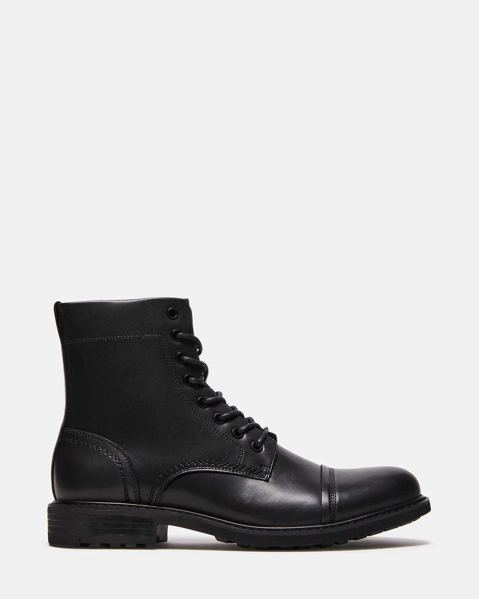 CAMDEM BLACK LEATHER sold by Steve Madden