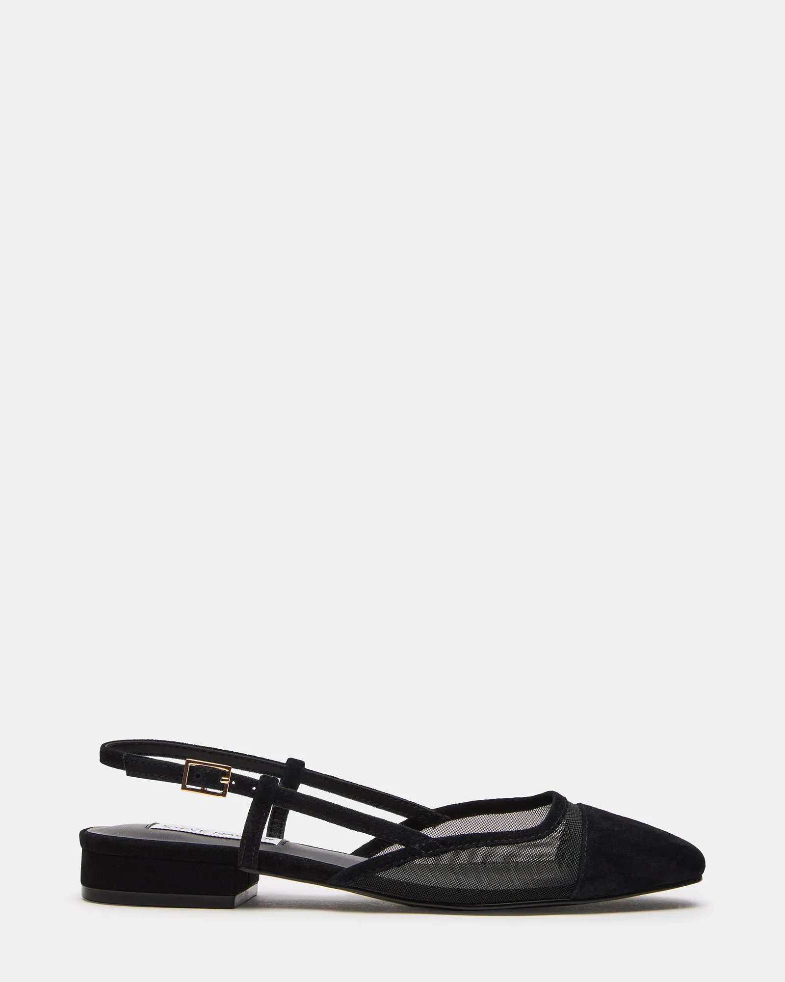 BELINDA MESH BLACK SUEDE sold by Steve Madden