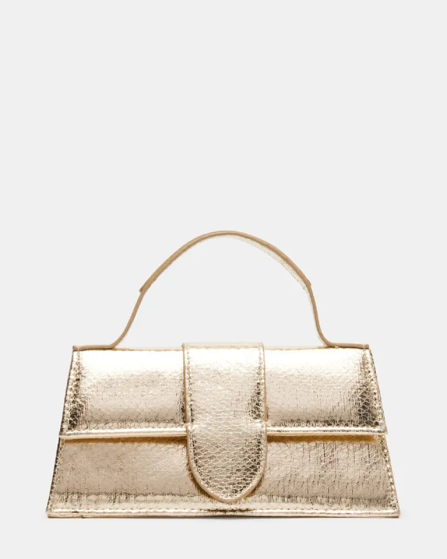 ARLAN BAG GOLD SNAKE sold by Steve Madden