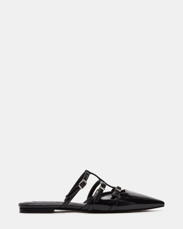 SHATTER BLACK PATENT made by Steve Madden