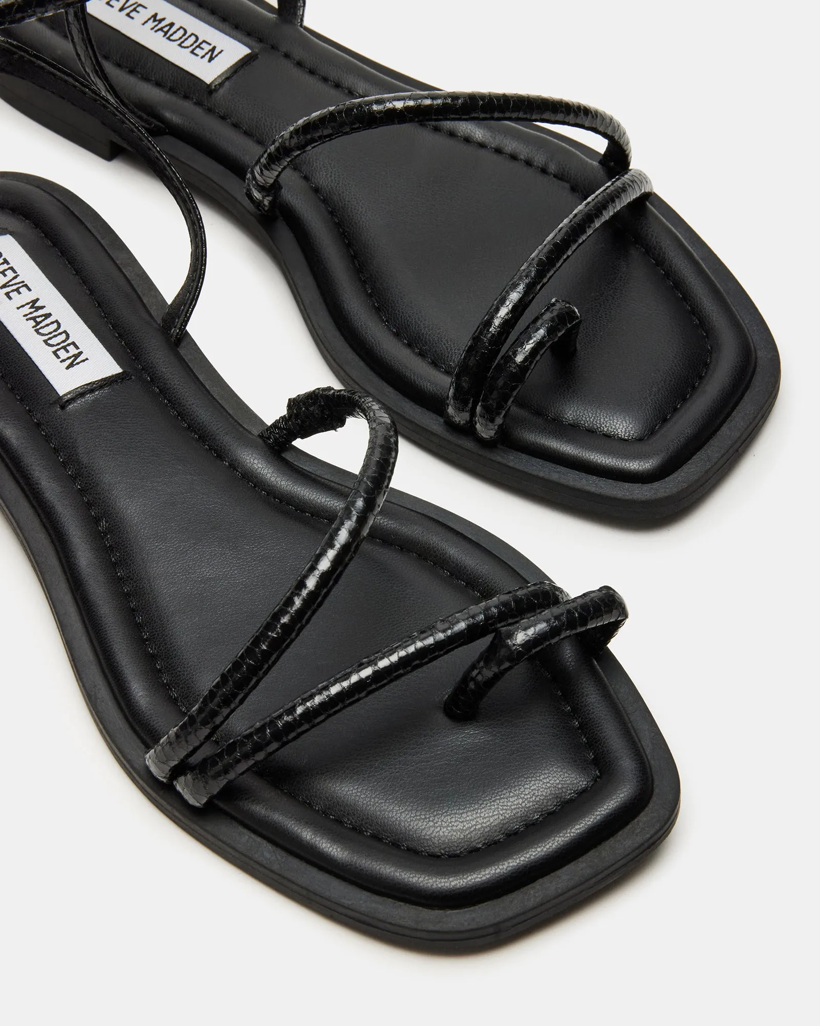 ANTELLE BLACK SNAKE sold by Steve Madden product image thumbnail 4