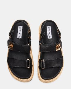 BIGMONA MESH BLACK LEATHER sold by Steve Madden