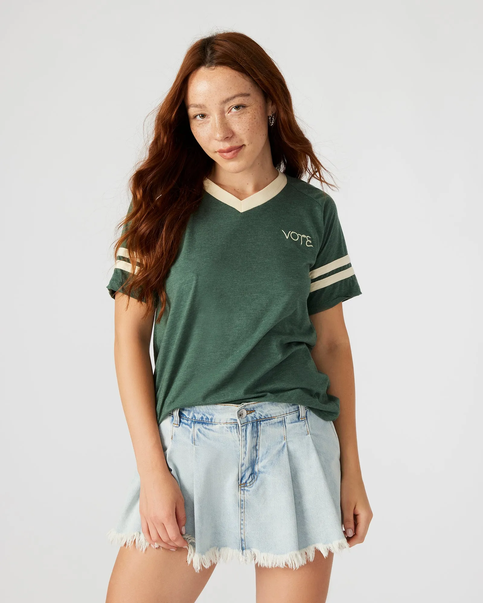 VOTE TEE GREEN sold by Steve Madden