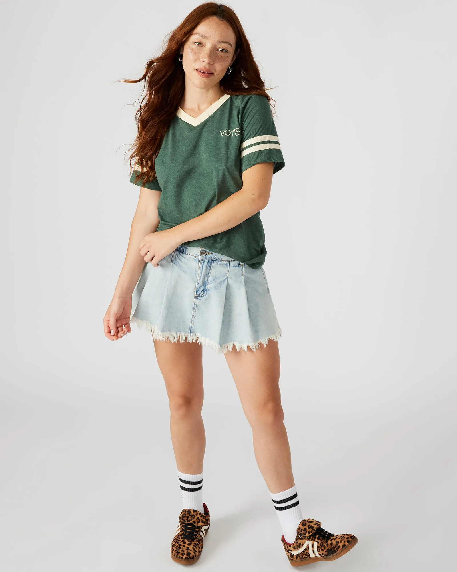 VOTE TEE GREEN sold by Steve Madden product image thumbnail 4