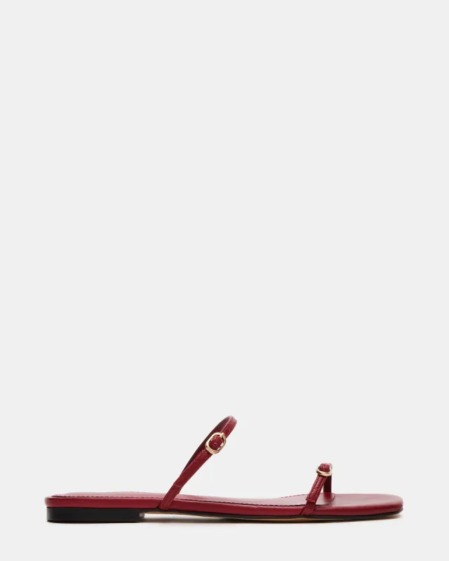 TUNDRA RED LEATHER sold by Steve Madden
