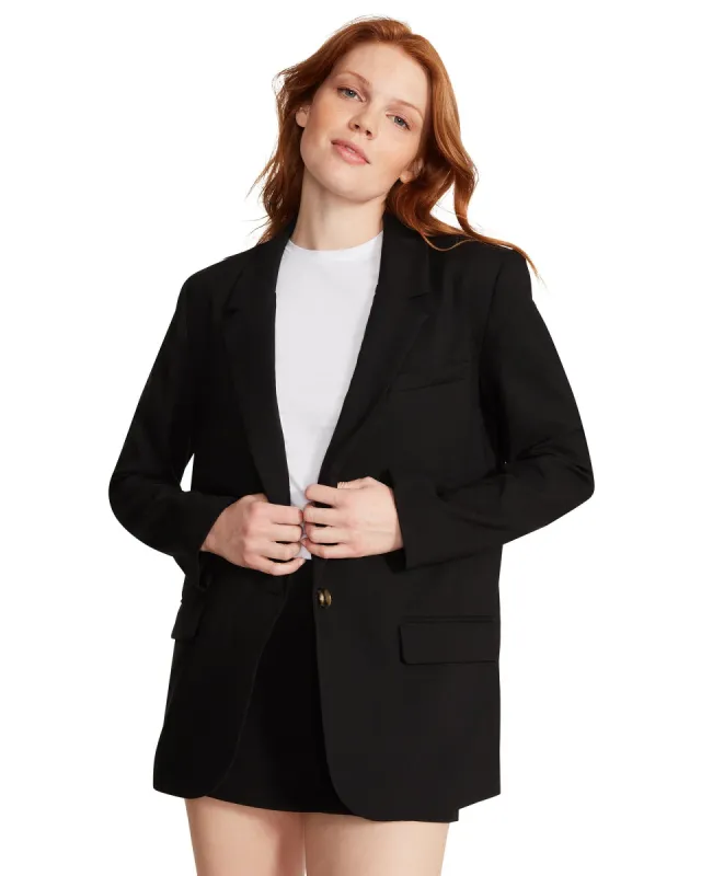 KAIRA BLAZER BLACK sold by Steve Madden