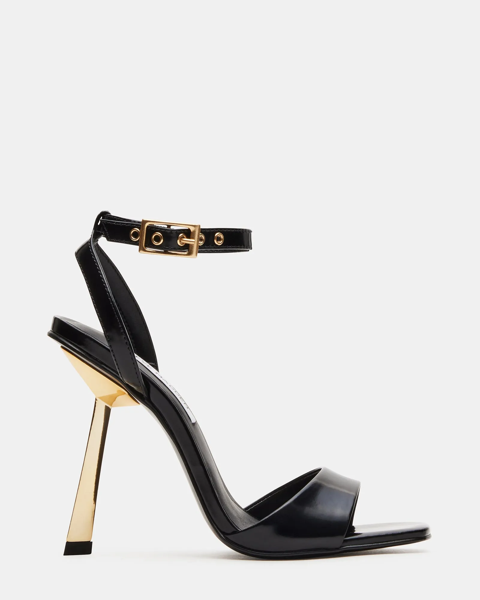 DAPHNEY BLACK LEATHER sold by Steve Madden