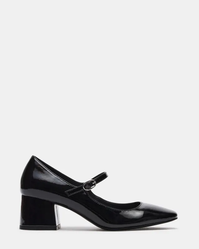 HAWKE BLACK PATENT sold by Steve Madden