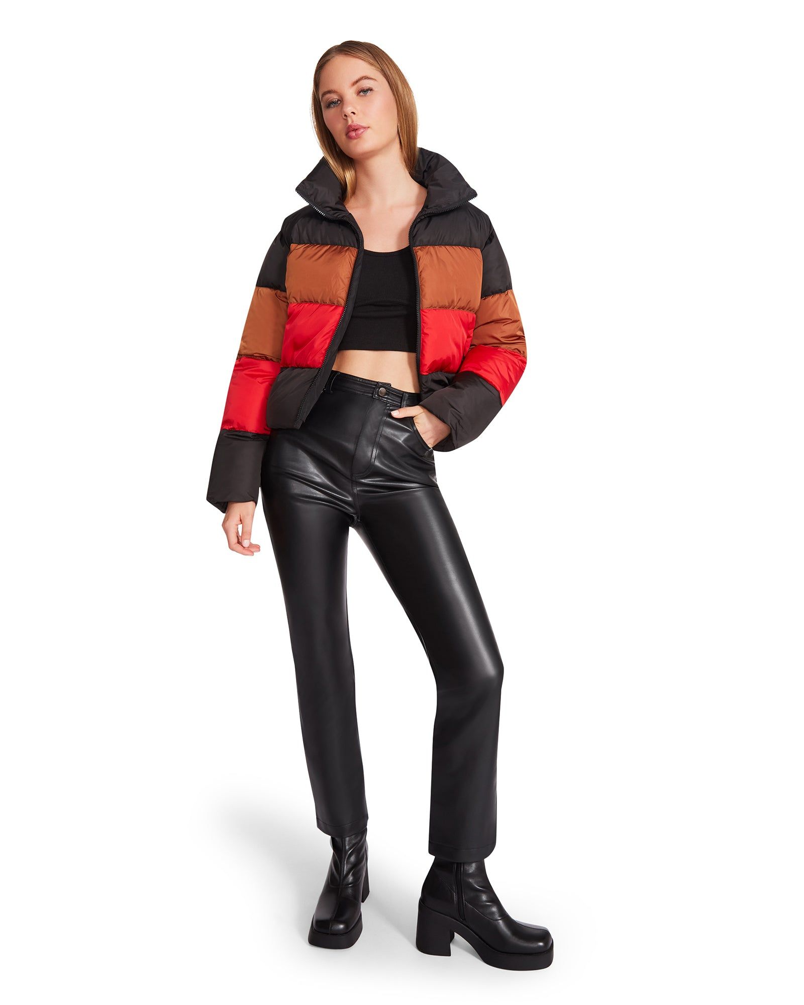 DAISY JACKET BLACK sold by Steve Madden