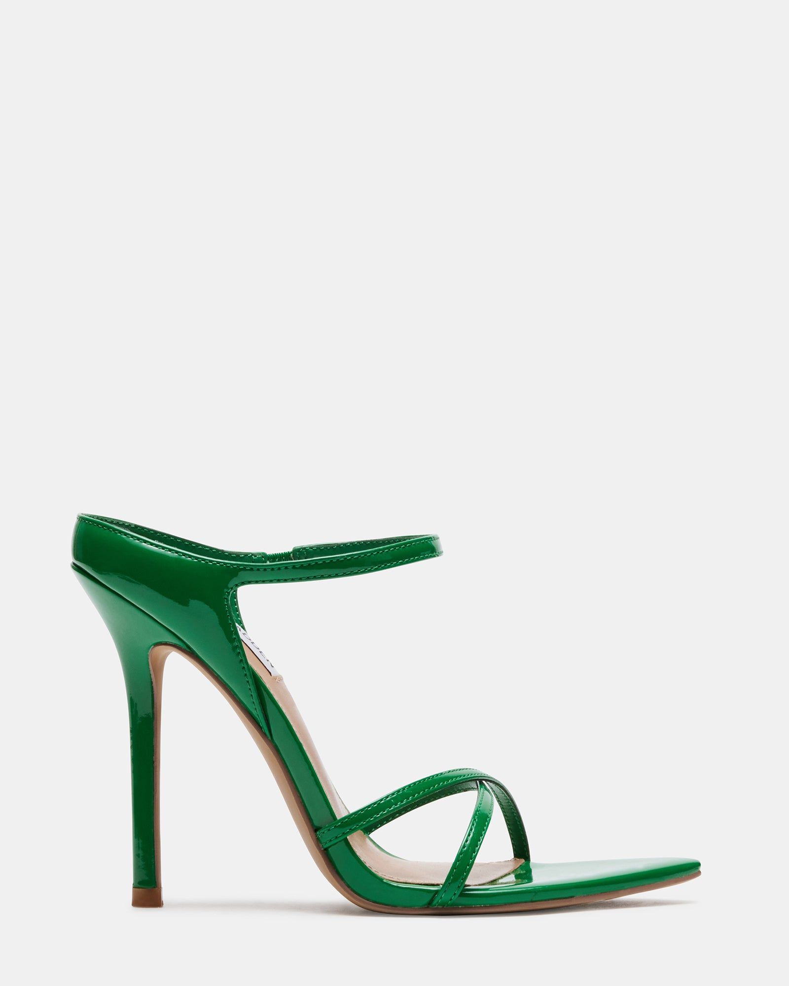 STUNNER GREEN PATENT sold by Steve Madden