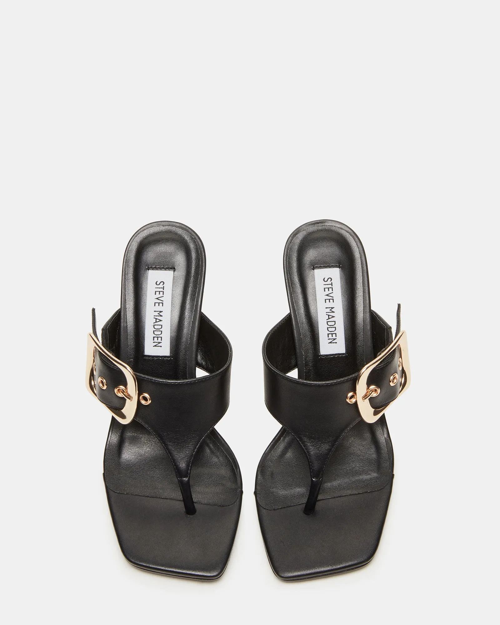 CHELLE BLACK LEATHER sold by Steve Madden product image thumbnail 5