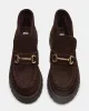 LEON CHOCOLATE BROWN SUEDE sold by Steve Madden