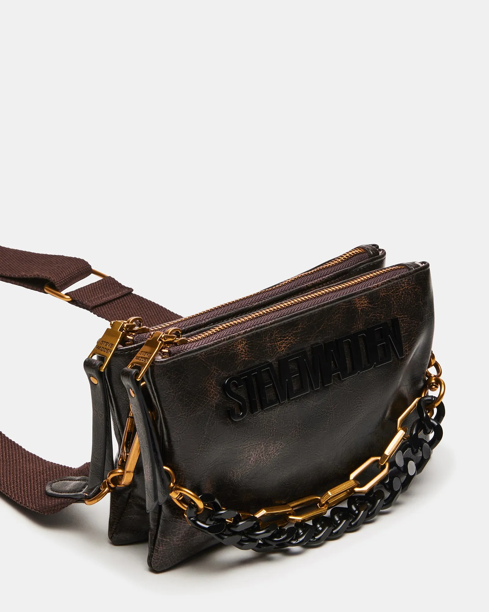 TONNY BAG DARK BROWN sold by Steve Madden product image thumbnail 4