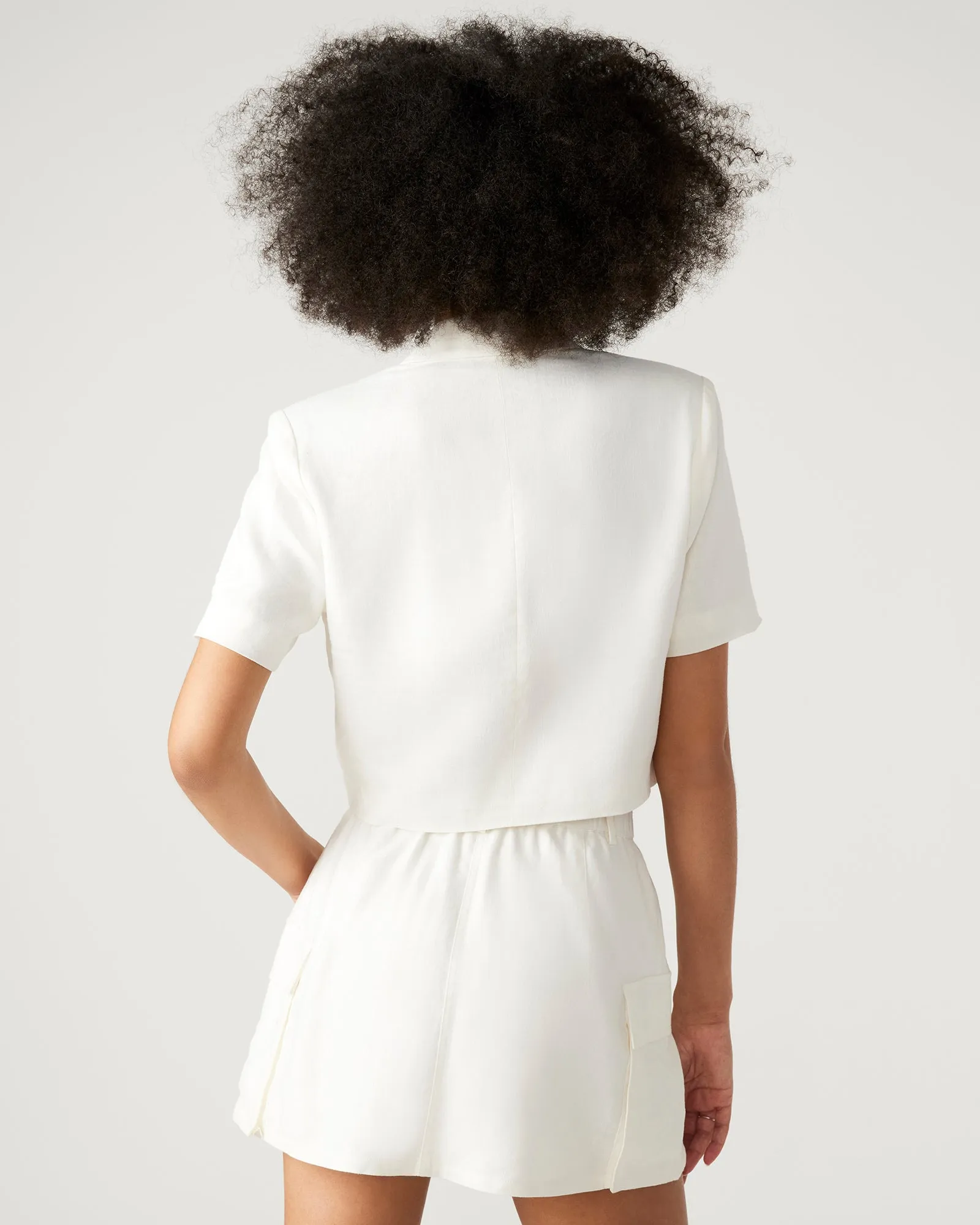 FAYETTE BLAZER WHITE sold by Steve Madden product image thumbnail 3