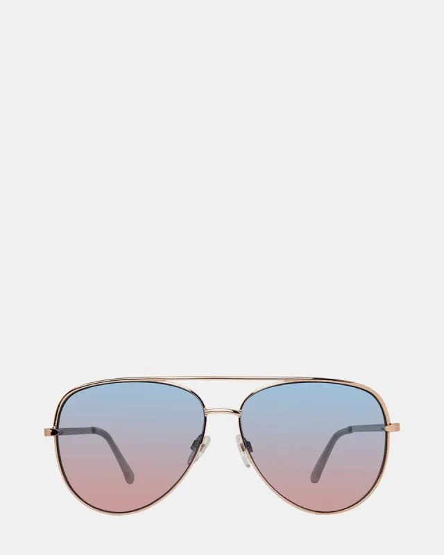DANTE SUNGLASSES ROSE GOLD sold by Steve Madden