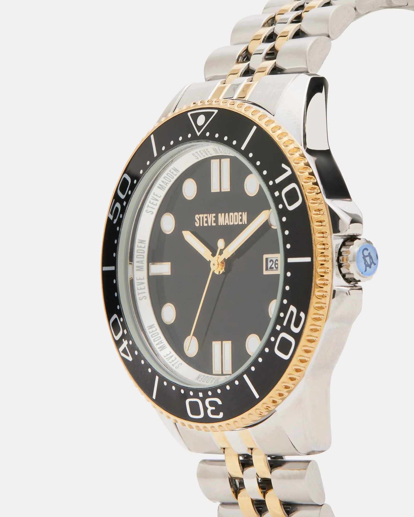 TWO TONE STATEMENT WATCH MULTI sold by Steve Madden product image thumbnail 2