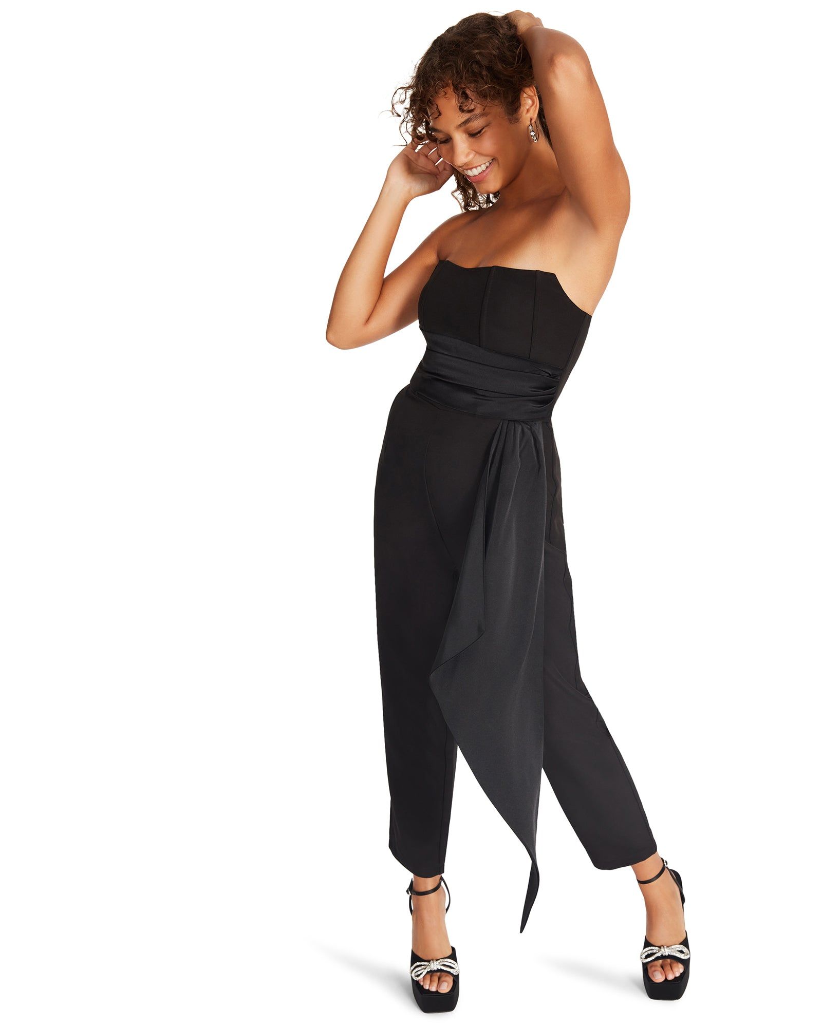 HARLEN JUMPSUIT BLACK sold by Steve Madden product image thumbnail 6