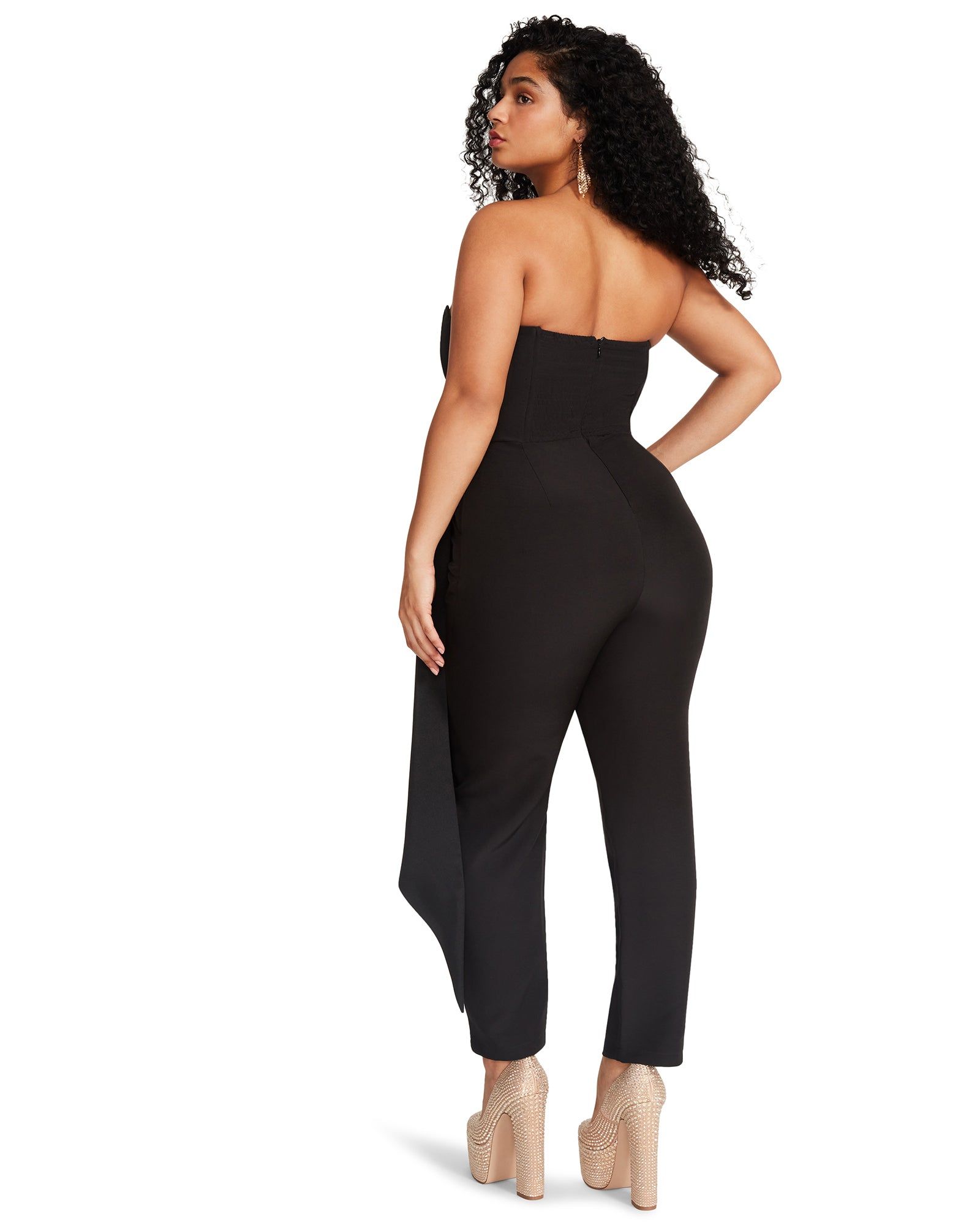 HARLEN JUMPSUIT BLACK sold by Steve Madden product image thumbnail 7