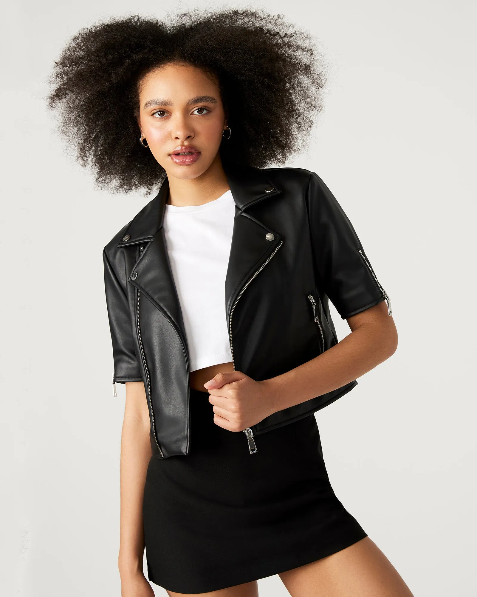 AILEE JACKET BLACK sold by Steve Madden