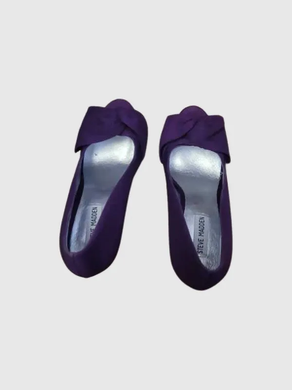 MOSKOW PURPLE FABRIC HEELS - SM REBOOTED sold by Steve Madden