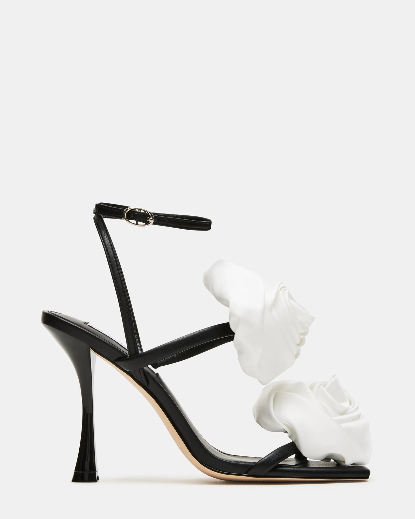 ROSABEL BLACK/WHITE sold by Steve Madden