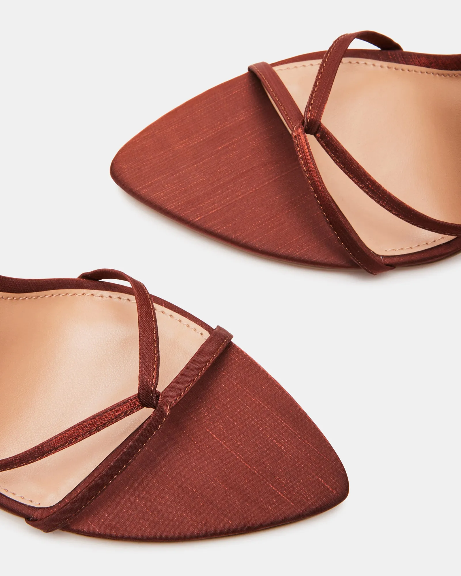 STELLINA RUST SATIN sold by Steve Madden product image thumbnail 3