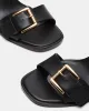 TRESSA BLACK LEATHER sold by Steve Madden