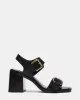 TRESSA BLACK LEATHER sold by Steve Madden