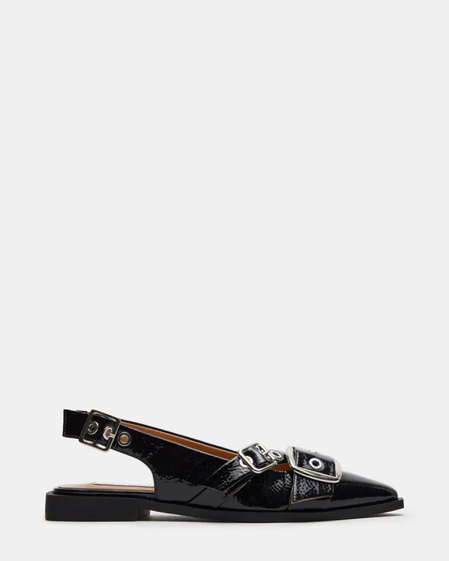 GUTZY BLACK PATENT sold by Steve Madden