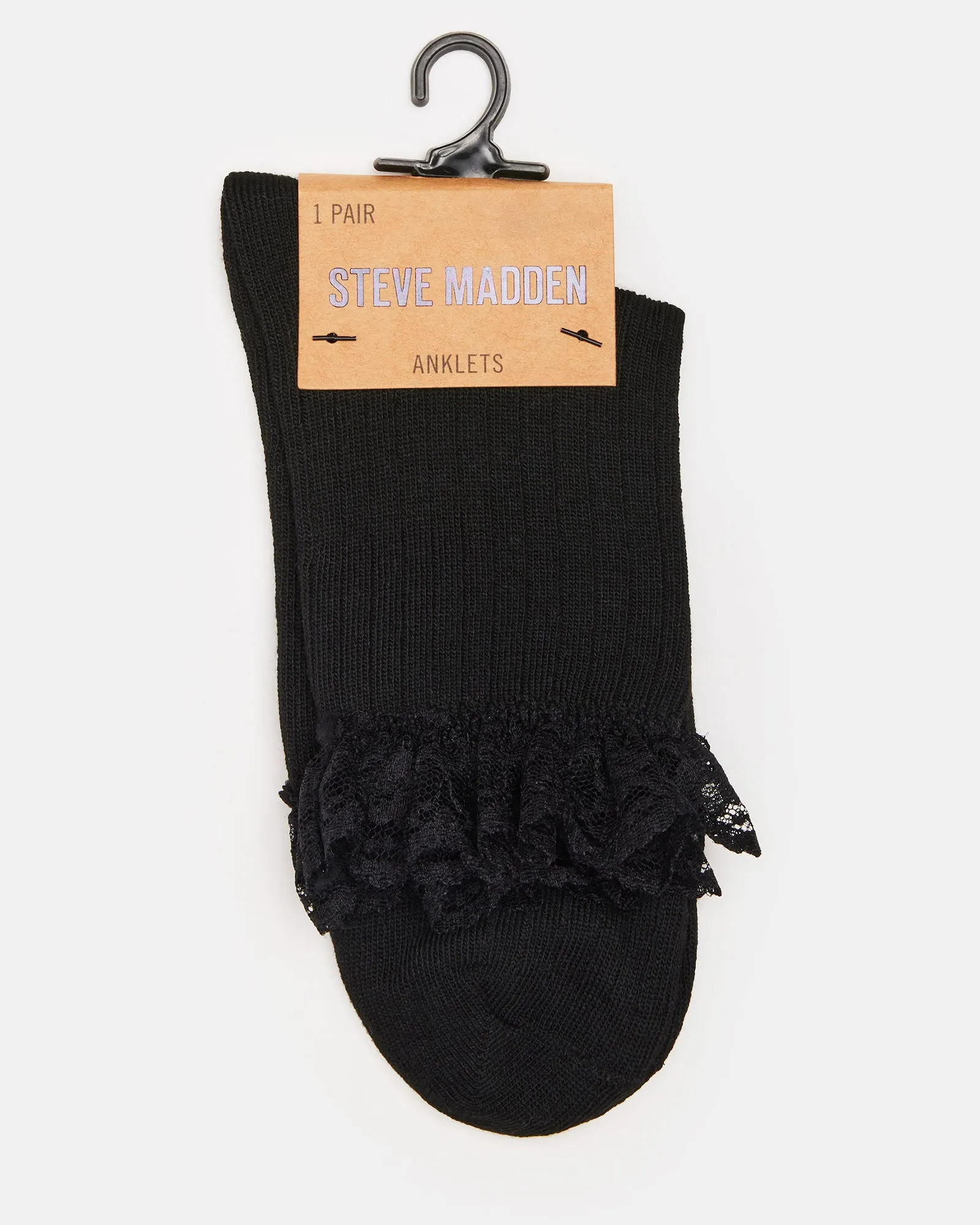 TRIM SOCKS BLACK sold by Steve Madden product image thumbnail 3