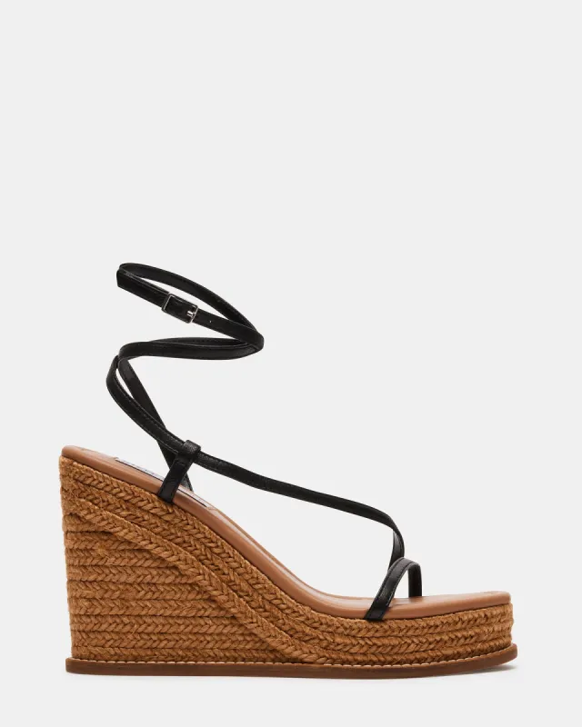 SOMMER BLACK LEATHER sold by Steve Madden