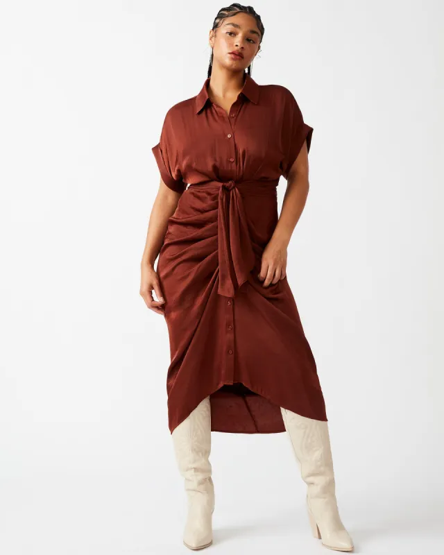 TORI DRESS BROWN sold by Steve Madden