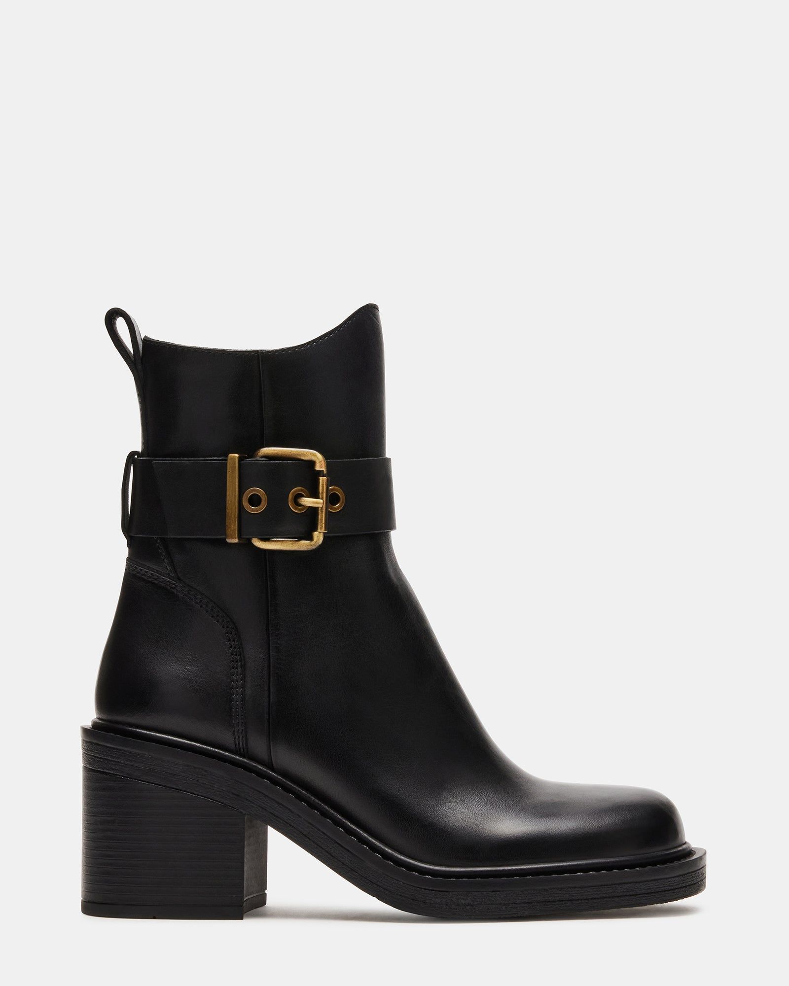 LUTZ BLACK LEATHER - SM REBOOTED sold by Steve Madden