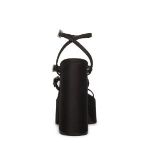 GIA BLACK SATIN - SM REBOOTED sold by Steve Madden