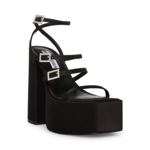 GIA BLACK SATIN - SM REBOOTED sold by Steve Madden