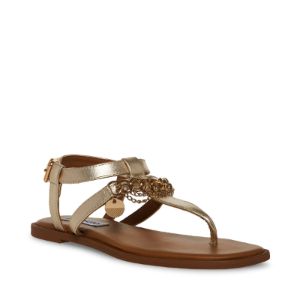 AZALIA GOLD LEATHER sold by Steve Madden