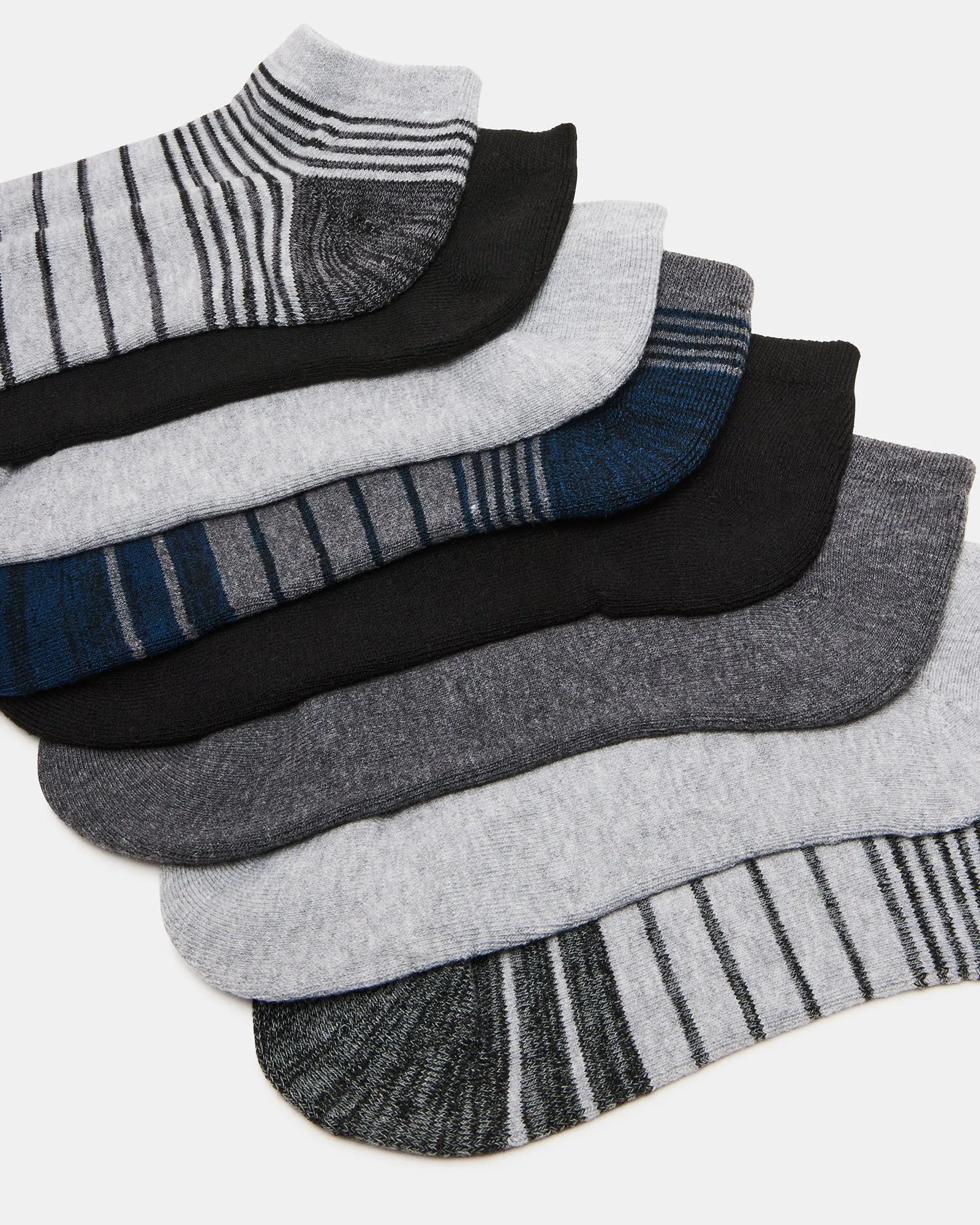 MEN'S MIXED ANKLE SOCKS MULTI sold by Steve Madden product image thumbnail 2