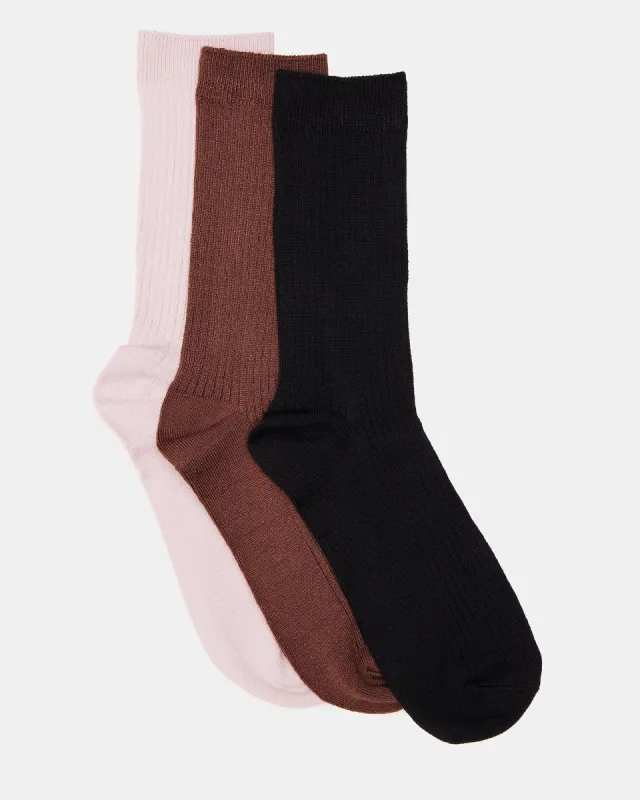 PRIME SOCKS BLACK MULTI sold by Steve Madden