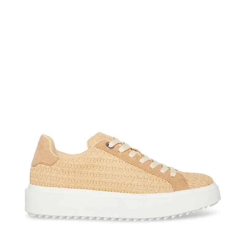 CARMINA NATURAL RAFFIA sold by Steve Madden